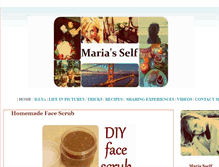 Tablet Screenshot of mariasself.com